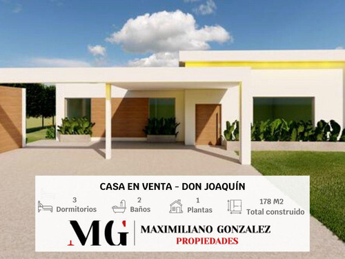 Proyecto Casa En Venta - Barrio Don Joaquin