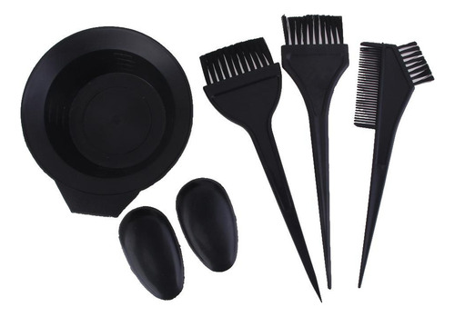 L Cuenco For Tinte De Color For El Cabello Con Y Cepillos,