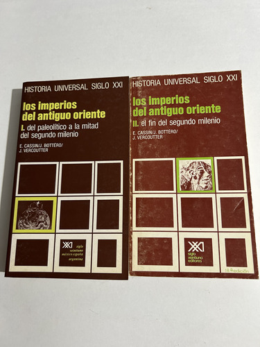 Libro Los Imperios Del Antiguo Oriente - 2 Tomos - Cassin