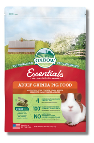 Essentials Adult Guinea Diet 2,28kg Oxbow