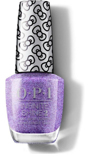 Opi Infinite Shine Hello Kitty Pile On The Sprinkles X 15 Ml Color Violeta Con Glitter