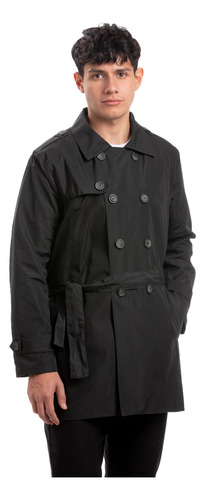 Piloto Quality Import Impermeable Trench Tapado Saco Hombre