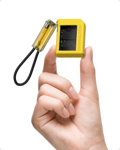 Sharge Disk Disco Externo Portatil 2tb Ssd Usb C 3.2 Gen3 Amarillo
