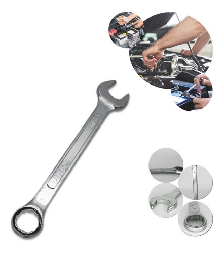 Imagem 1 de 7 de Chave Combinada Avulsa Ferramenta Aço 24mm Pronta Entrega