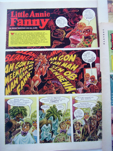 Annie Fanny 7 Comics Playboy Original Set 5