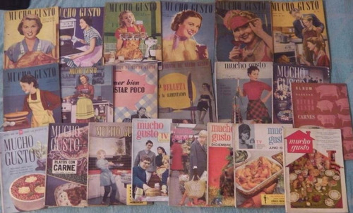 Lote 21 Revistas Mucho Gusto (1951 A 1966)