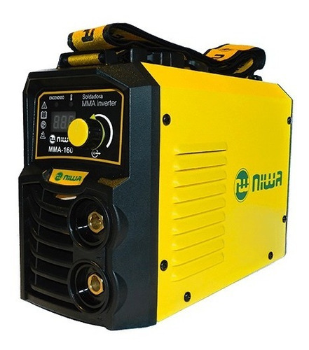 Imagen 1 de 4 de Soldadora Inverter Mma Niwa Mma-160 Monofásica 1400160