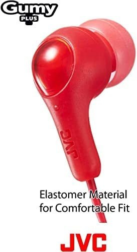 Fones De Ouvido Jvc Gumy In Ear Com Pacote De Papel, Som Po