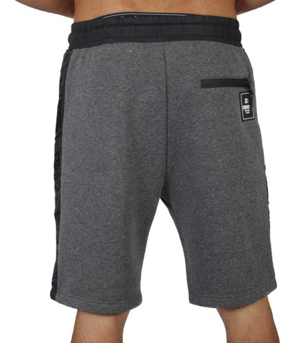 Imagem 3 de 3 de Bermuda Starter Comptom Importada Bolso Com Ziper Cinza