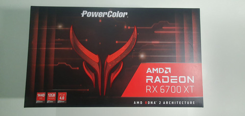 Placa De Vídeo Red Devil Amd Radeon  Rx 6700 Xt 12gb