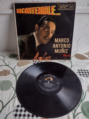 Marcó Antonio Muñiz Incontenible Disco De Vinil Lp