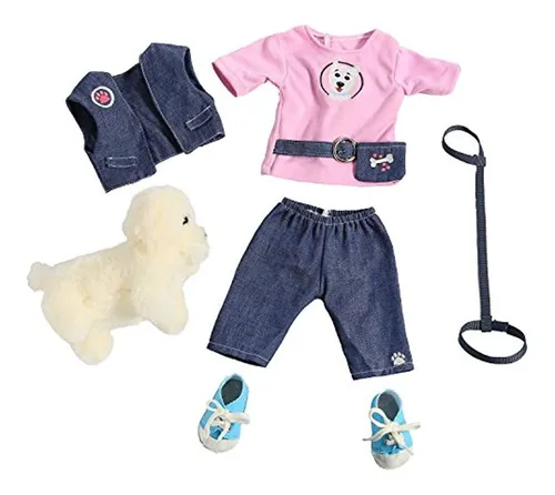 Traje De Muñeca Para Niña Americana Y Muñecas De 18.0''