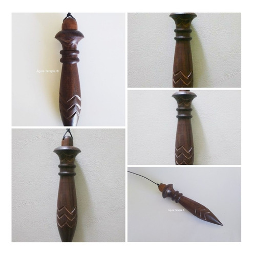Imagem 1 de 6 de Kit 05 Unid Pêndulo Egipcio Com Lastro Chumbo Radiestesia