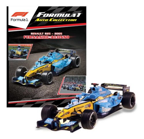 Formula 1 - Renault R25 - Alonso - Modelo A Escala