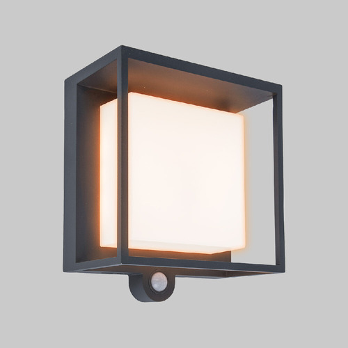 Lámpara De Pared Ofelia Led 3 W Luz Cálida Tecnolite Color Gris