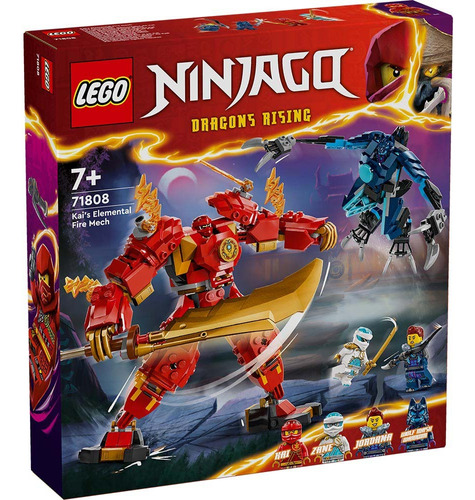 Lego Ninjago Mech Elemental Del Fuego De Kai (71808)