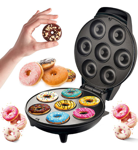 Máquina Elétrica Para Fazer Donuts De 7 Furos Com Superfície