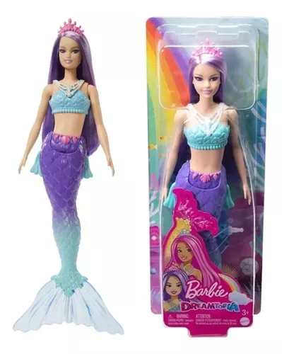 Cauda de sereia para boneca barbie