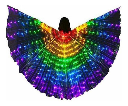 Accesorio Disfrace - Kids Belly Dance Wings Led Butterfly Wi