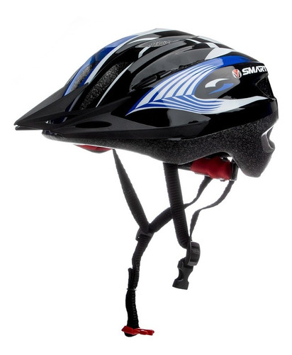 Casco Bicicleta Mtb 16 Ventilaciones C/visera 52-58 Cm Cuota