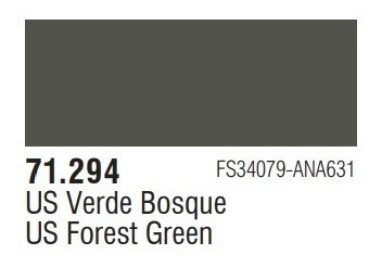 Tinta Us Forest Green 71294  Model Air Vallejo Modelismo