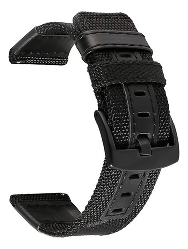 Correa Tactica Senderismo Para Smartwatch Foxbox P45 Bw0472 Negro 2.2 Cm