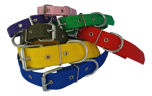 Collar Perro Grande 65cm X 35mm / Cinta Poliester 2xl