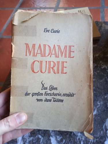 Madame Curie Eve Curie Bermann En Aleman