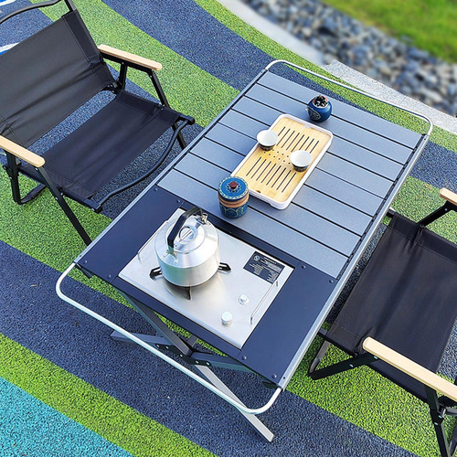 Mesa De Camping, Mesa Plegable, Ultraligera Portátil Con
