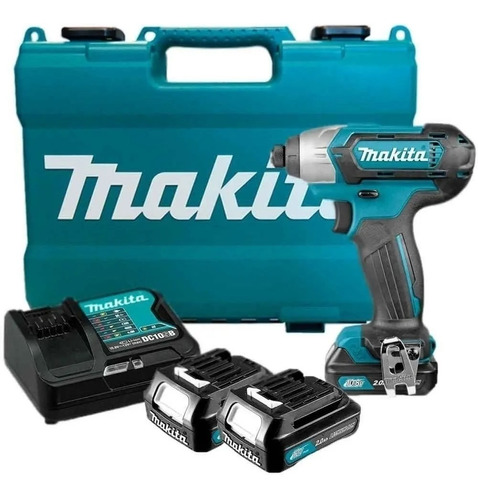 Atornillador De Impacto A Batería 12v Makita Td110dsae Plaza