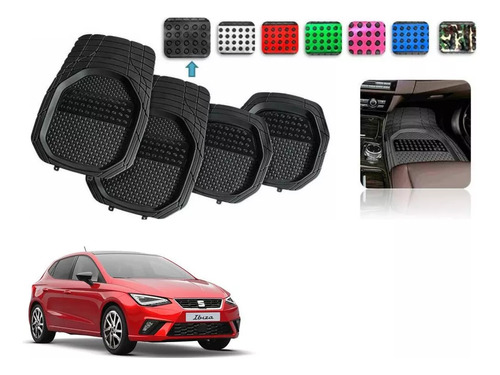 Tapetes 4pz Bandeja 3d Color Seat Ibiza 2018 2019 2020 2021