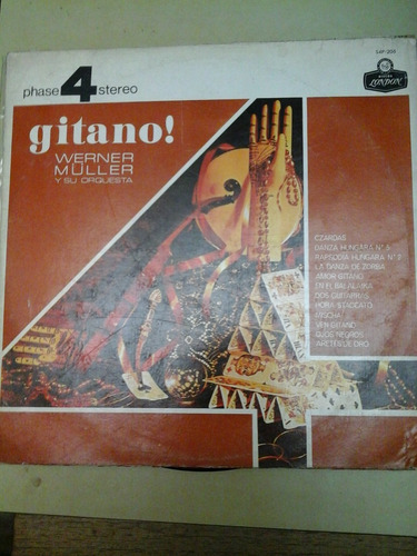 Vinilo 3091 - Gitano! - Werner Muller - London