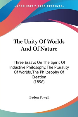 Libro The Unity Of Worlds And Of Nature: Three Essays On ...