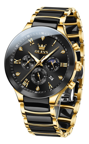 Reloj De Pulsera Olevs 7004 Para Hombre De Lujo De La Mejor