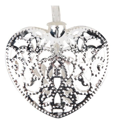 Cadena De 2,5 M Con Forma De Corazón De Amor, 20 Led, Para N