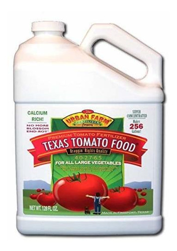 Urban Granja Fertilizantes Texas Tomate Alimentos Fertilizan