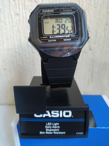 Reloj Casio W-217h-9avcf - Alarma, Cronómetro, Luz, 50m.