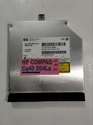 Compaq Cq40 Lectora De Discos Cd/dvd (Usado)