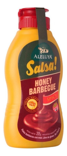 Salsa Barbacoa Honey Aleluya 205 Gr. Sin Tacc