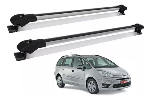 Rack Teto Travessa Slim Prata C4 Grand Picasso 2008