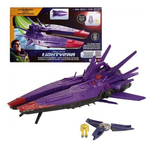 Lightyear Nave Espacial Xl De Zurg. Disney Pixar