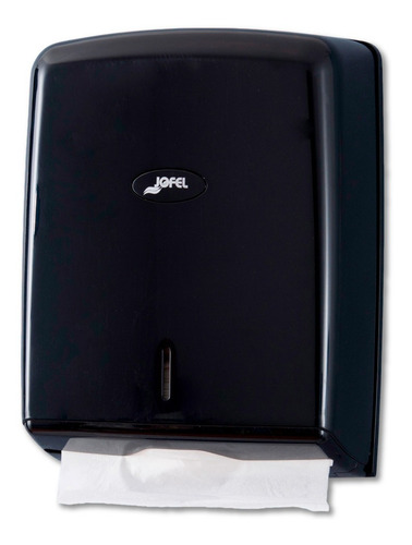 Despachador De Toalla Negro Para Uso Rudo Jofel Ah37600