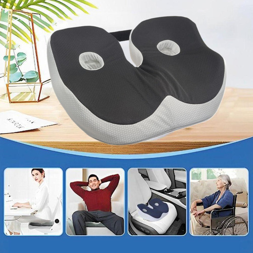 Cojín De Asiento Ergonómico De Espuma Para Glúteos Para Aliv
