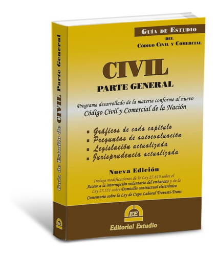 Guía De Estudio De Civil -última Edición- Ed. Estudio