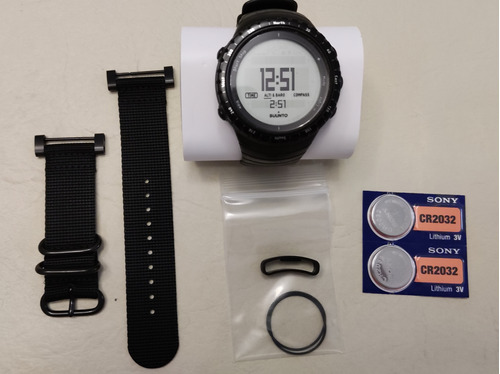 Reloj  Suunto Core Regular Black Con Accesorios