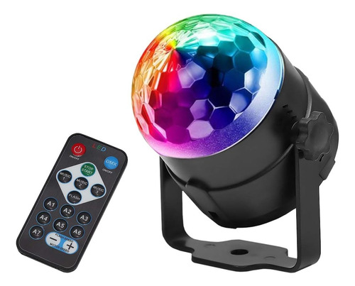 Luces Led Disco Bola Para Fiestas Rgb Automática Con Control