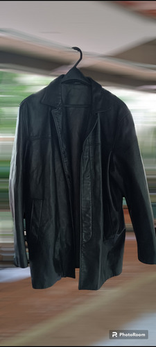 Chaqueta De Caballero Cuero Genuino Banana Republic (Usado)