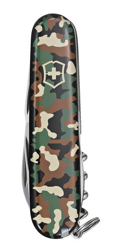 Navaja Spartan Color Camuflaje Verde Victorinox