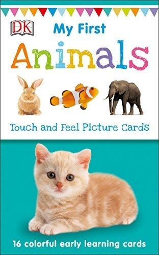 My First Touch And Feel Picture Cards Animals My 1s, De D. Editorial Dk Children En Inglés