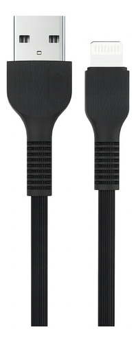 Cable Usb 1m Carga Rápida Vq D88 Color Negro